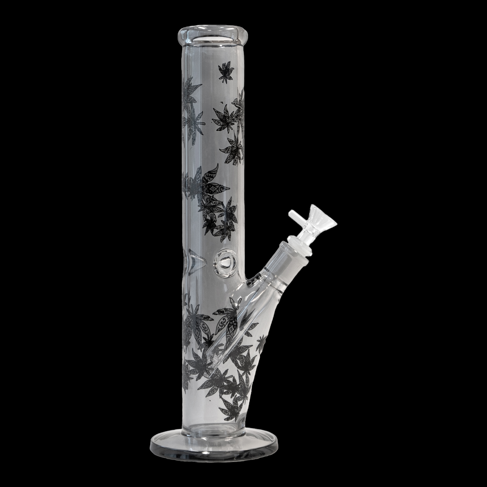 Large Trippy-style Glass Bong