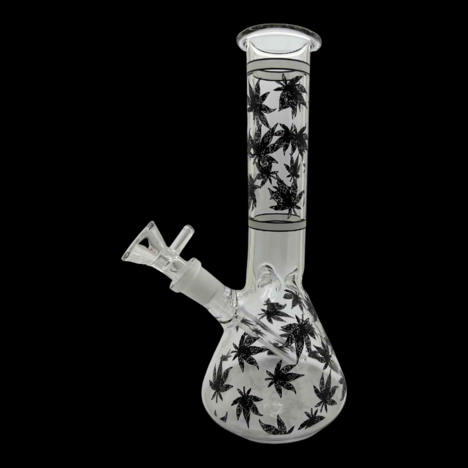 Mary Jane Glass Beaker-style Large Bong - Blue