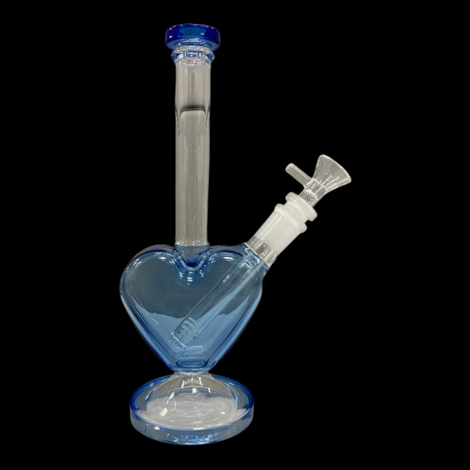 blue heart bong