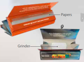Cyphe King Paper Pack with Grinder (32 papers)