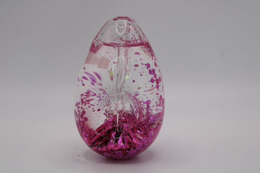 CYPHE Egg-Shaped Glow-in-the-Dark Hand Pipe - Pink