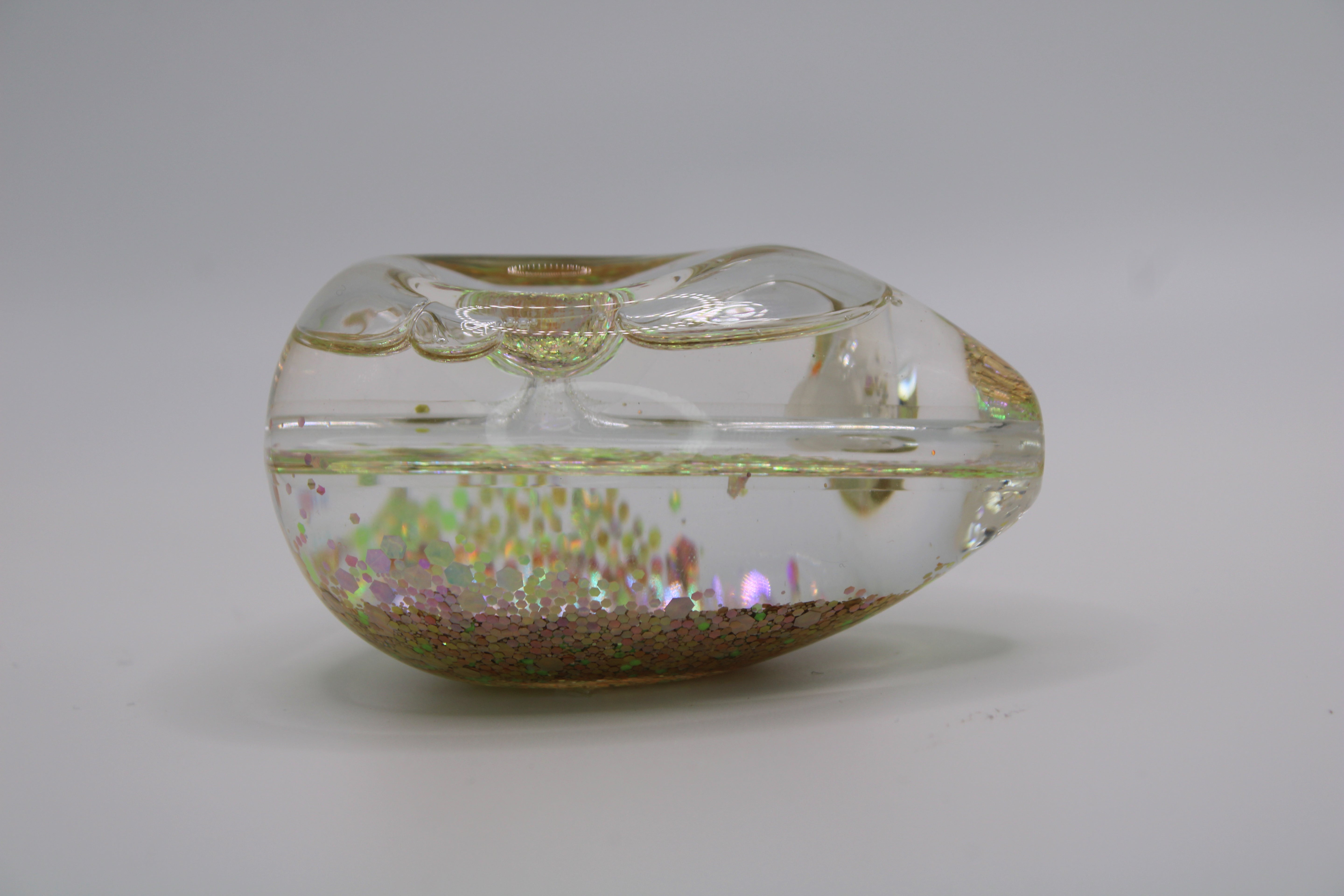 CYPHE Egg-Shaped Glow-in-the-Dark Hand Pipe - Orange