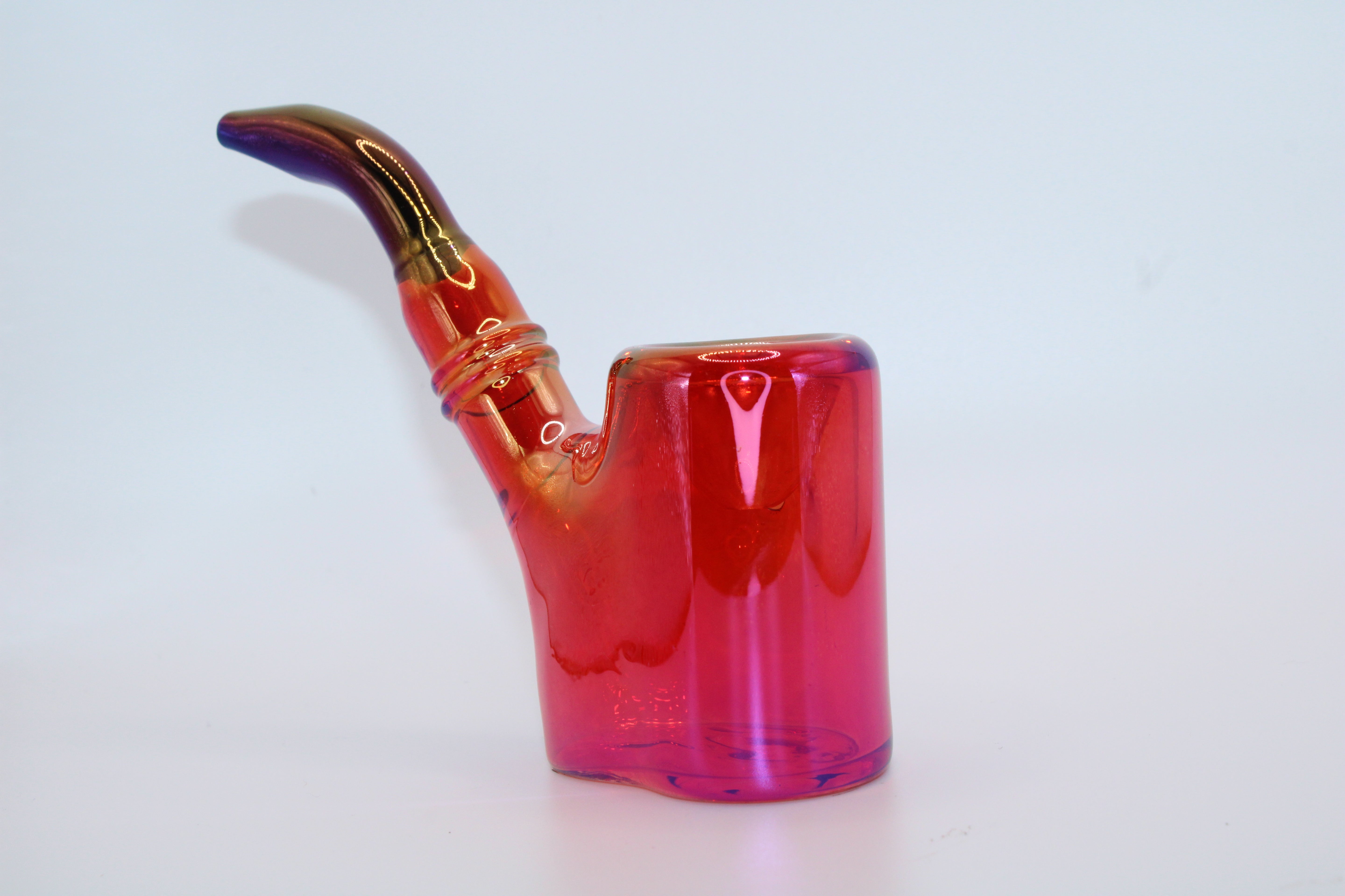 red glass pipe
