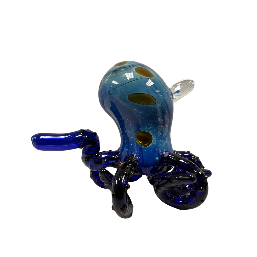 Cyphe - Large Octopus Style Glass Bong - Blue - Marijuana Cannabis Pipe Bong Accessory Smoking