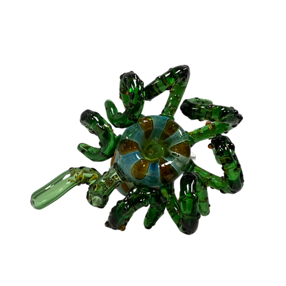 Cyphe - Large Octopus Style Glass Bong - Green - Marijuana Cannabis Pipe Bong Accessory Smoking