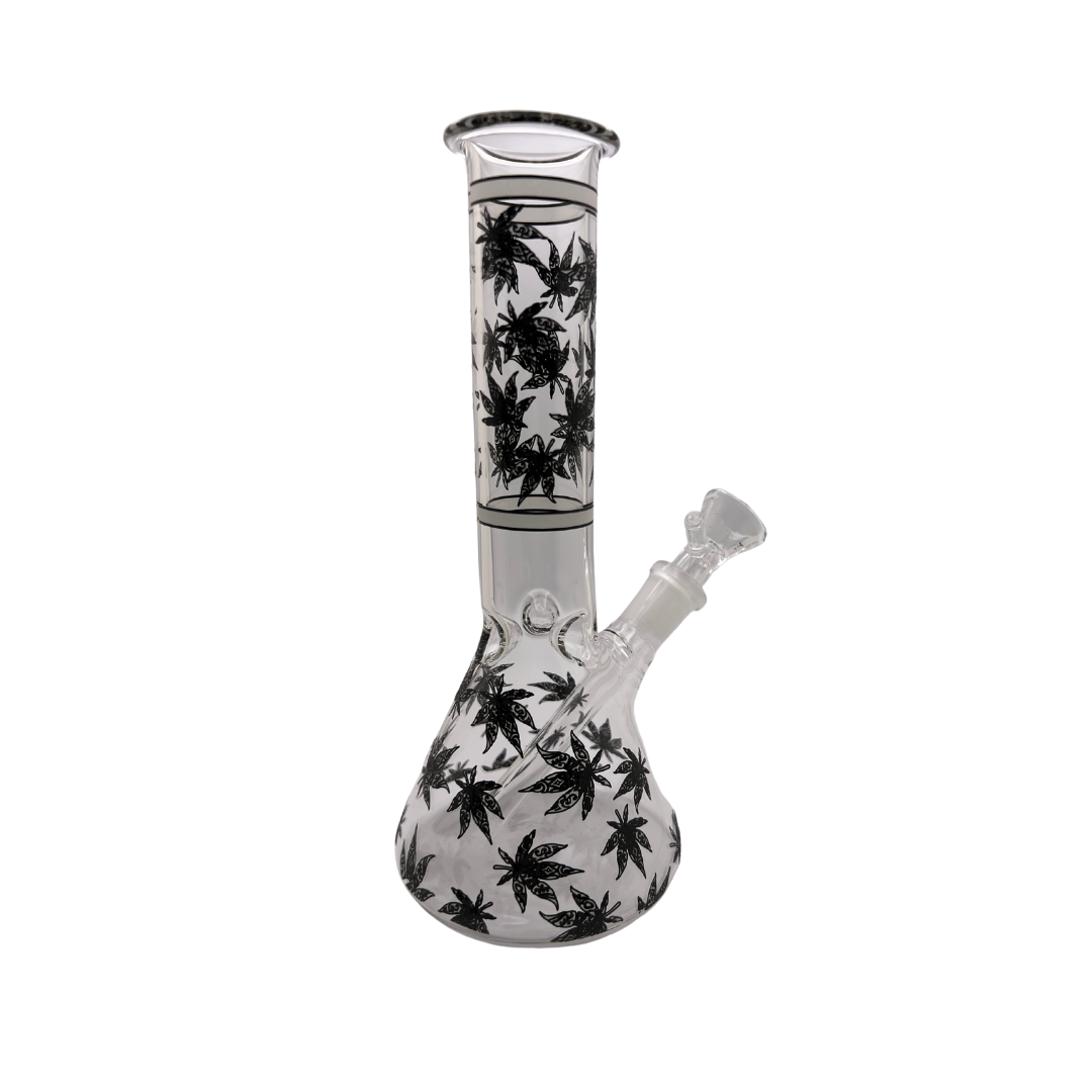 Cyphe - Large Beaker Style Glass Bong - Marijuana Cannabis Pipe Bong Accessory Smoking Edit alt text