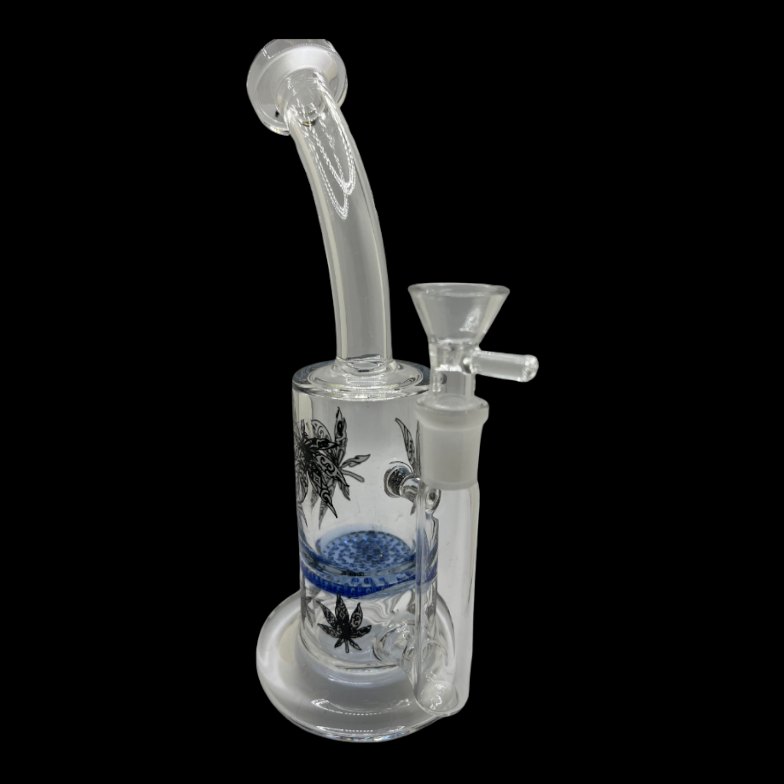 CYPHE Curved Mary Jane Large Bong - Blue