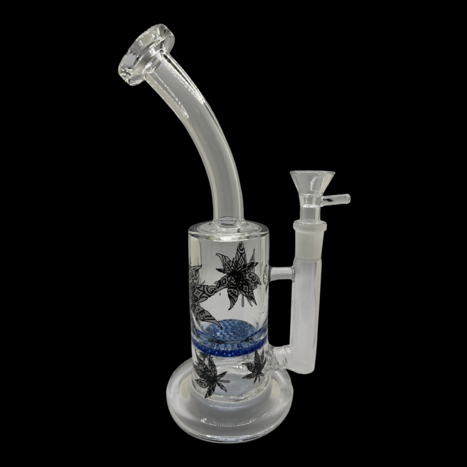 CYPHE Curved Mary Jane Large Bong - Blue