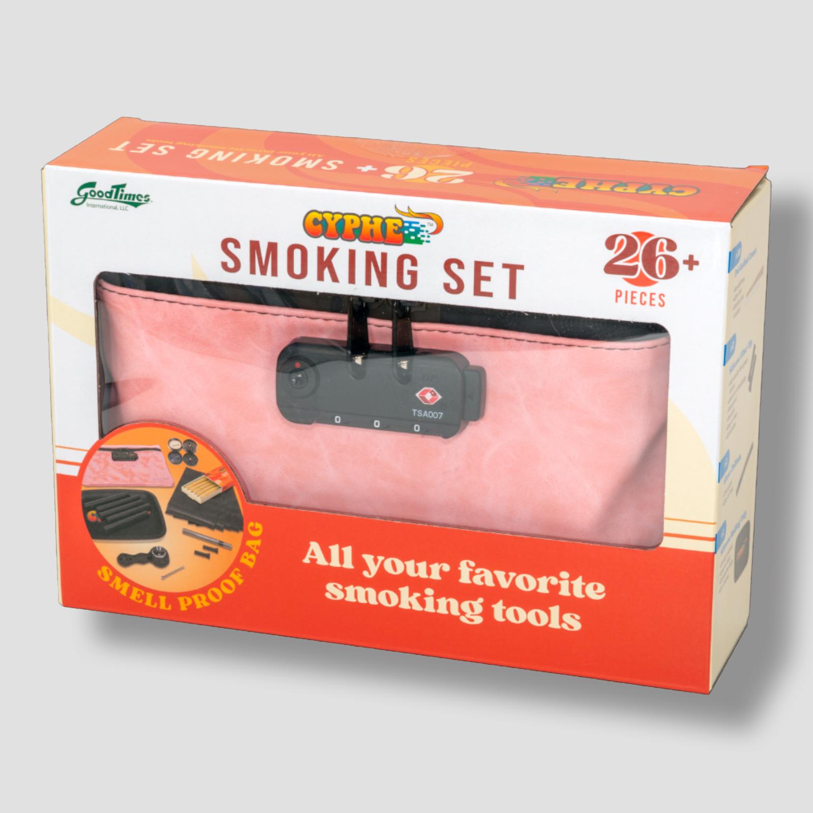 Smokit 3 Smoking Kit  One Hitter with Tools and Container