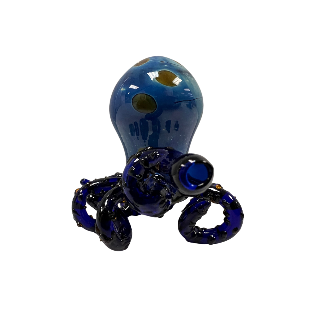 Cyphe - Large Octopus Style Glass Bong - Blue - Marijuana Cannabis Pipe Bong Accessory Smoking