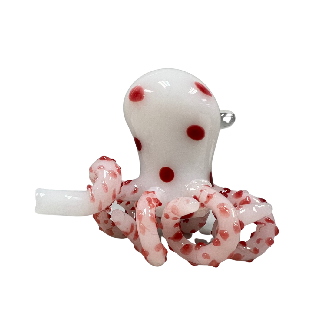 Cyphe - Large Octopus Style Glass Bong - Red - Marijuana Cannabis Pipe Bong Accessory Smoking